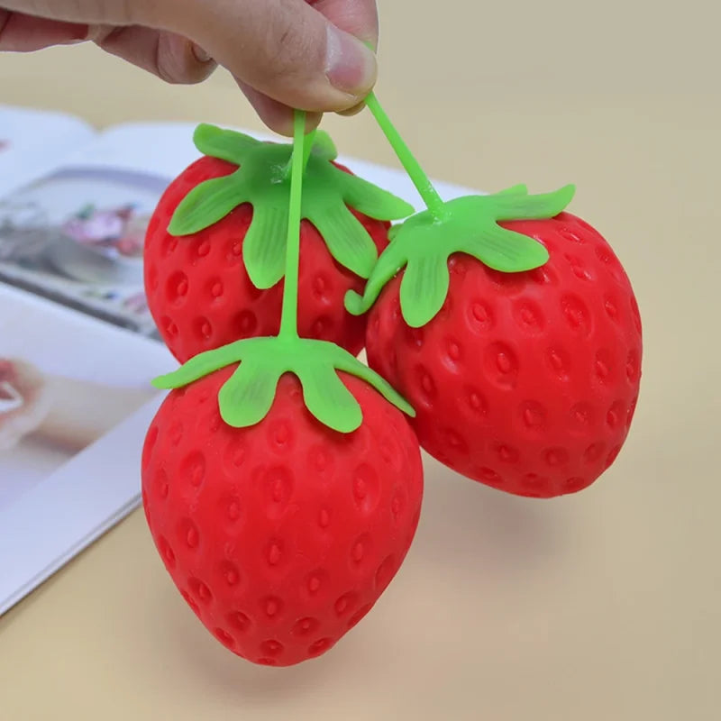 Fruit Squishy Stress Relief Toy | Soft Sensory Fidget Toy Set
