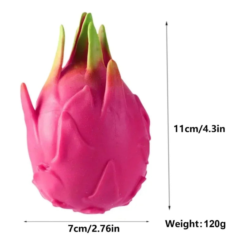 Fruit Squishy Stress Relief Toy | Soft Sensory Fidget Toy Set